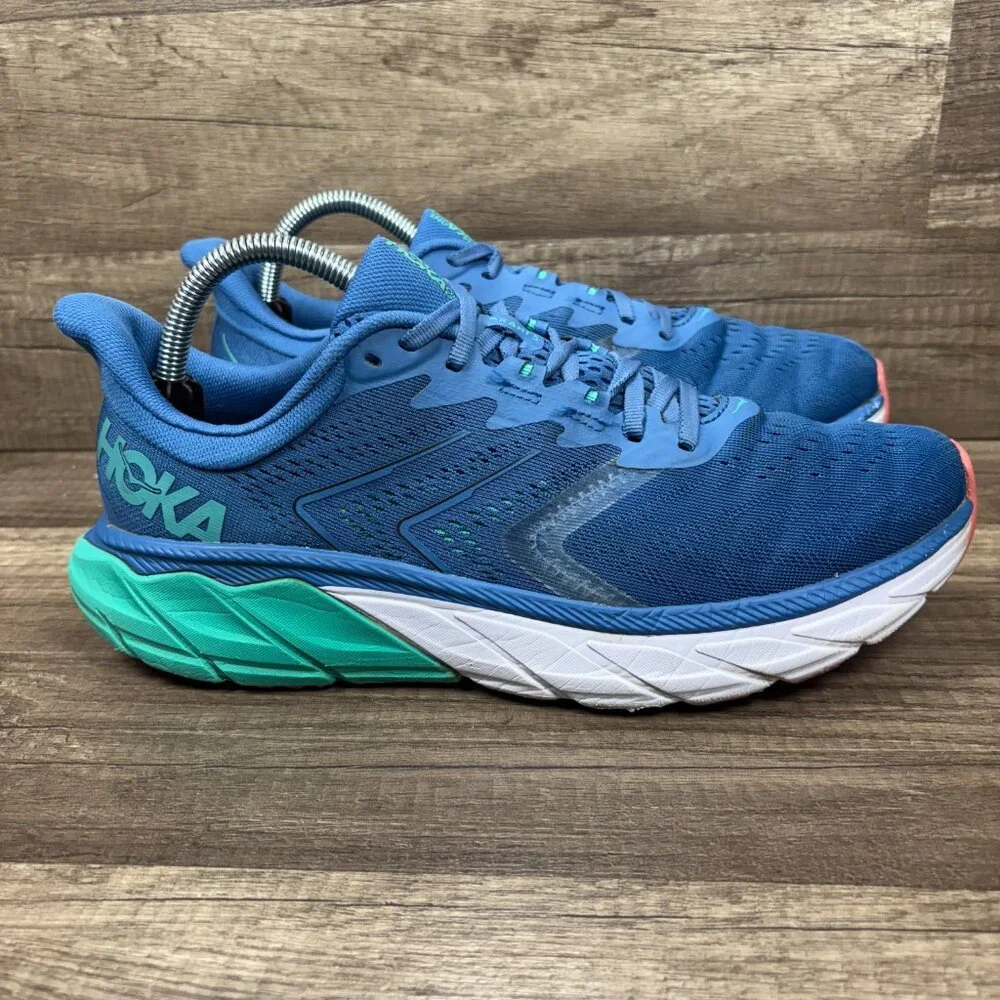 Hoka Arahi 5 Blue Womens US Size 11 EUR 44 1115012 VBAT Running Shoes
